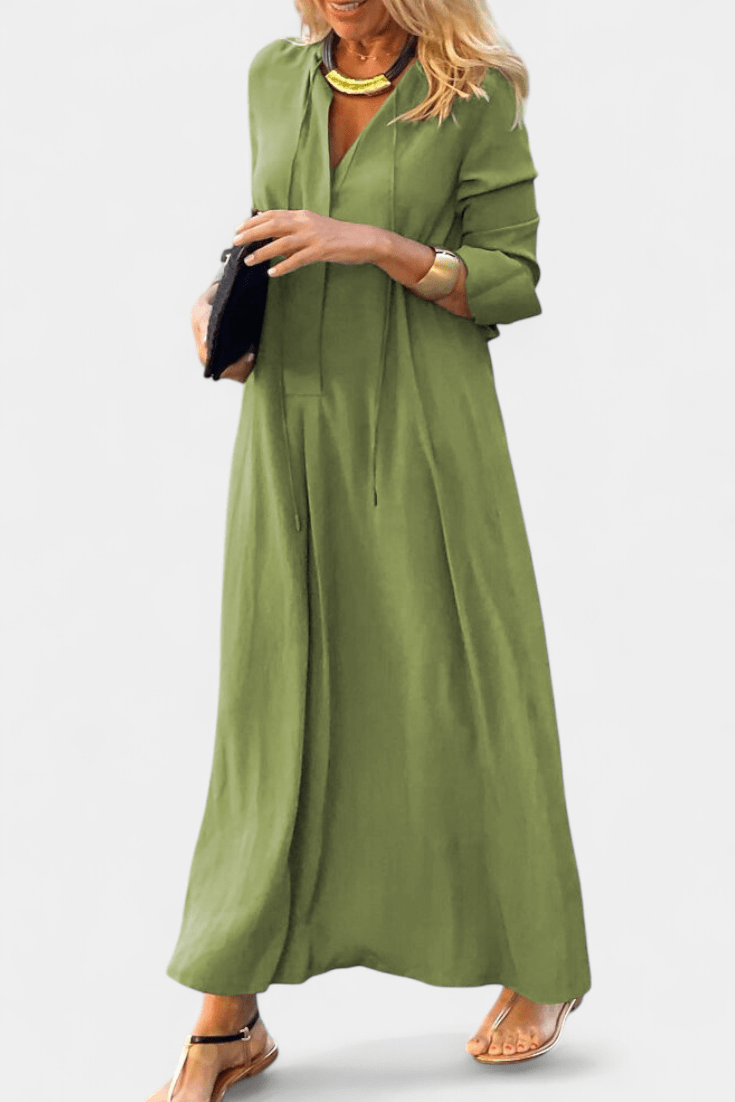 Helene | Vestido con escote en V