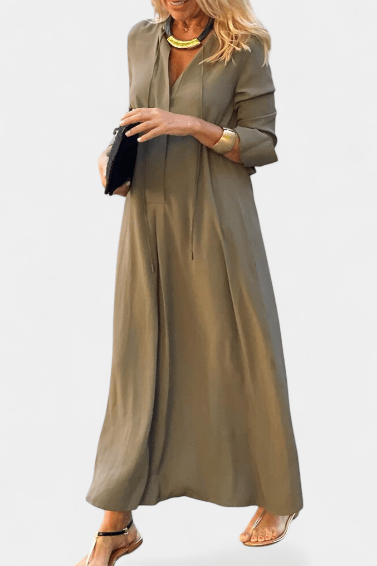 Helene | Vestido con escote en V