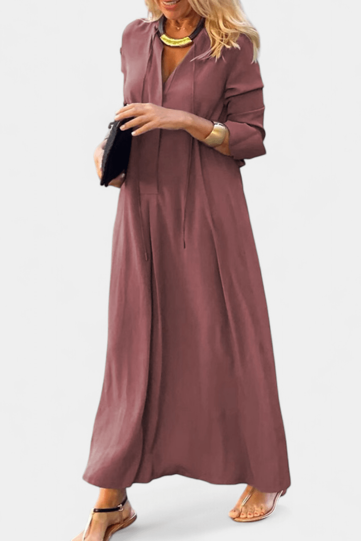 Helene | Vestido con escote en V