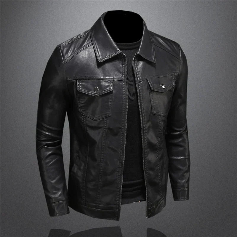 Chaqueta de Cuero Alessandro