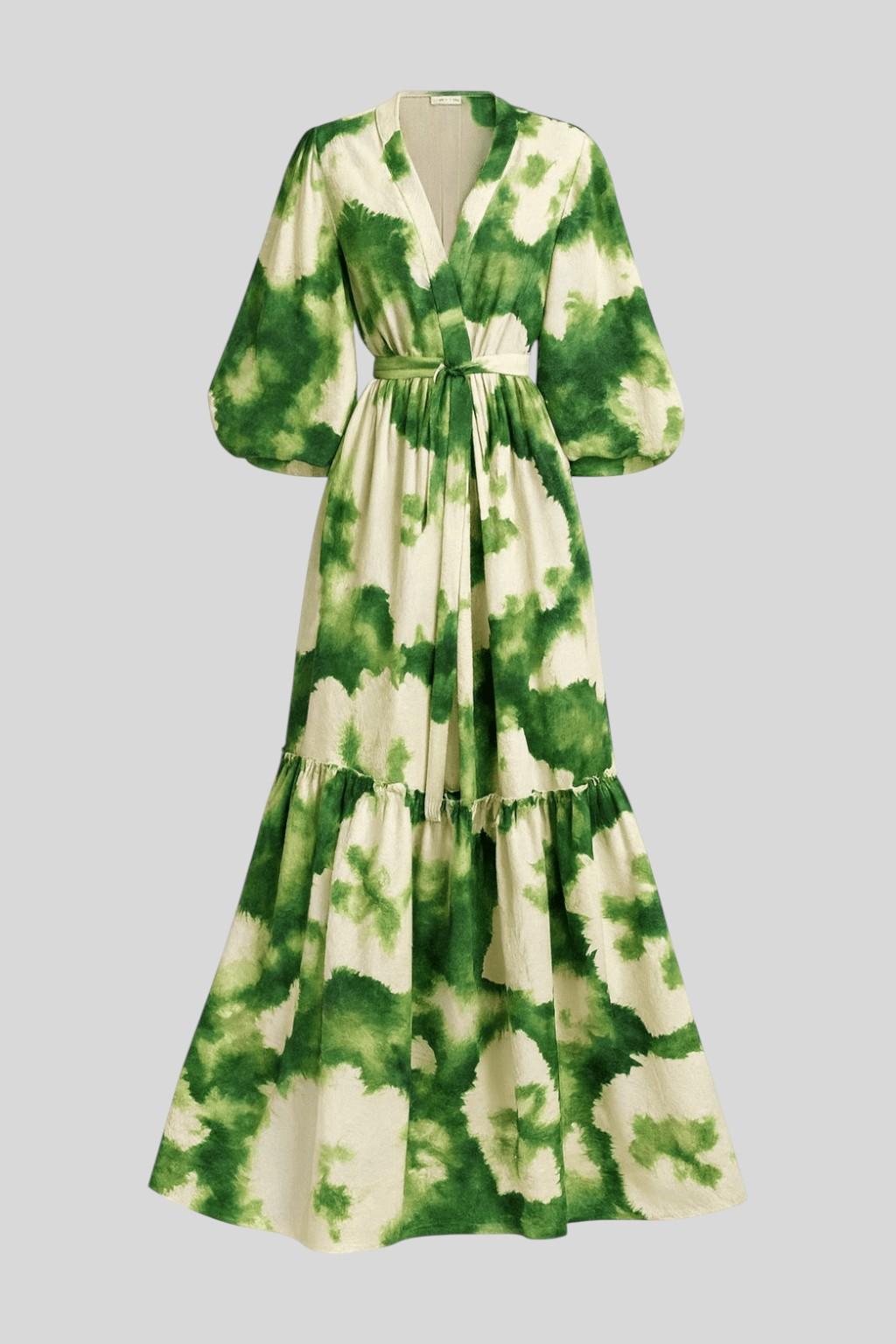 Luna | Vestido Maxi de Flores