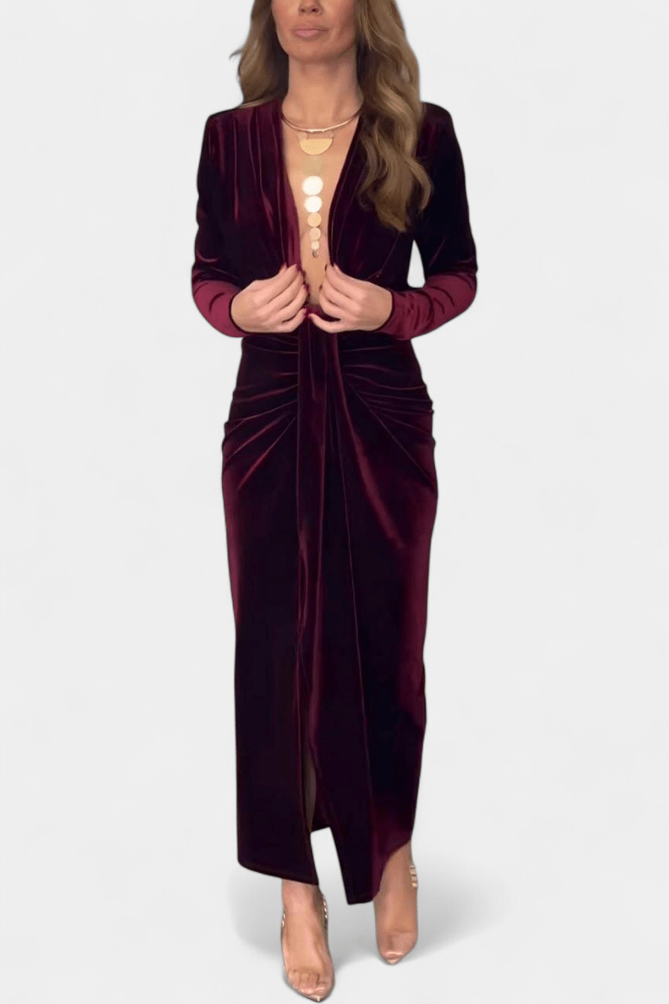 Luna | Vestido de Terciopelo