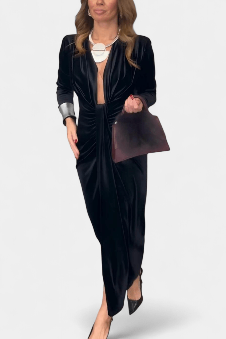 Luna | Vestido de Terciopelo