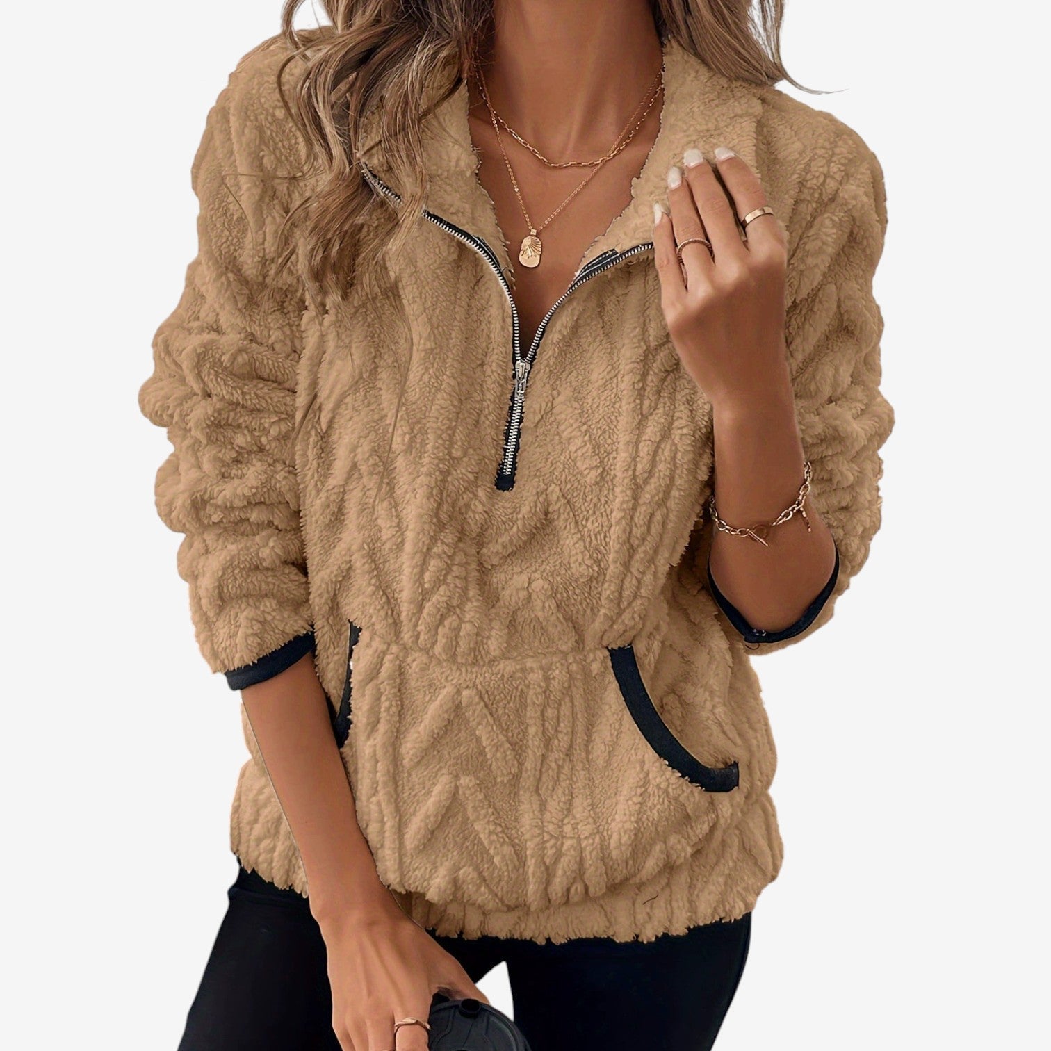 Annie™ Chaleco con Cremallera Acogedor