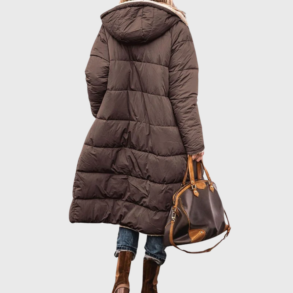 Fairford | Abrigo Puffer Reversible Forrado de Lana