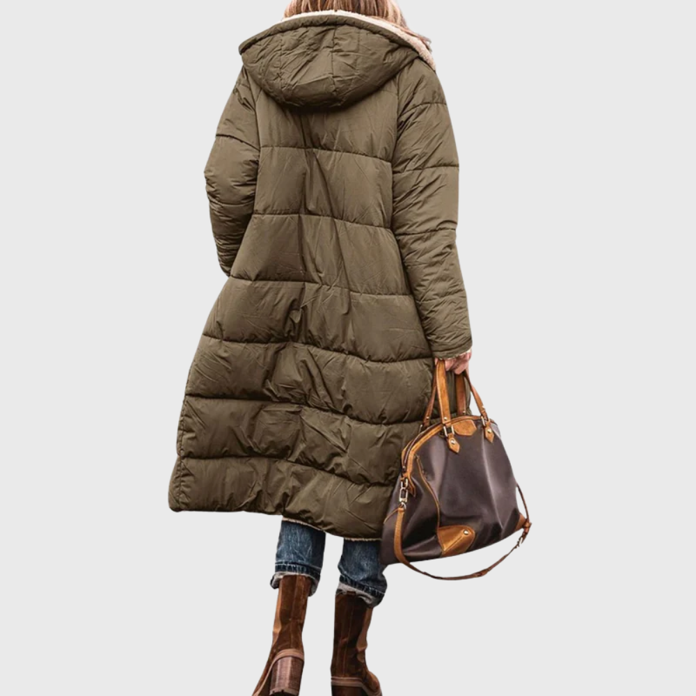 Fairford | Abrigo Puffer Reversible Forrado de Lana