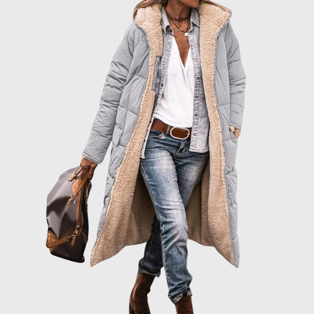Fairford | Abrigo Puffer Reversible Forrado de Lana