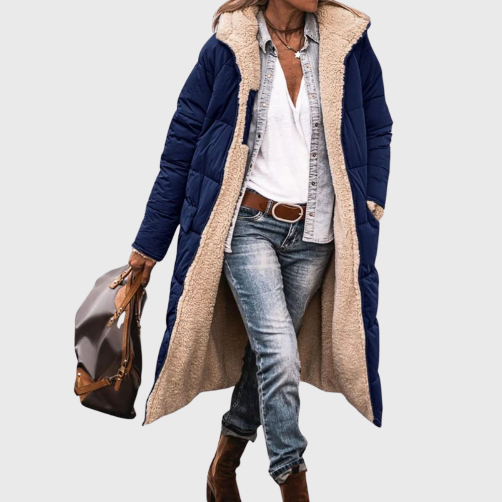 Fairford | Abrigo Puffer Reversible Forrado de Lana