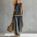 Ursula™ | Elegante conjunto de chaqueta y pantalones con acabado en contraste