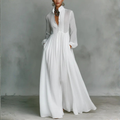 Léonie™ | Vestido maxi minimalista con cuello