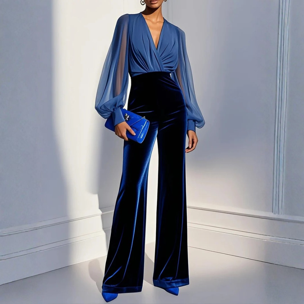 Maud™ | Elegante mono con escote en V