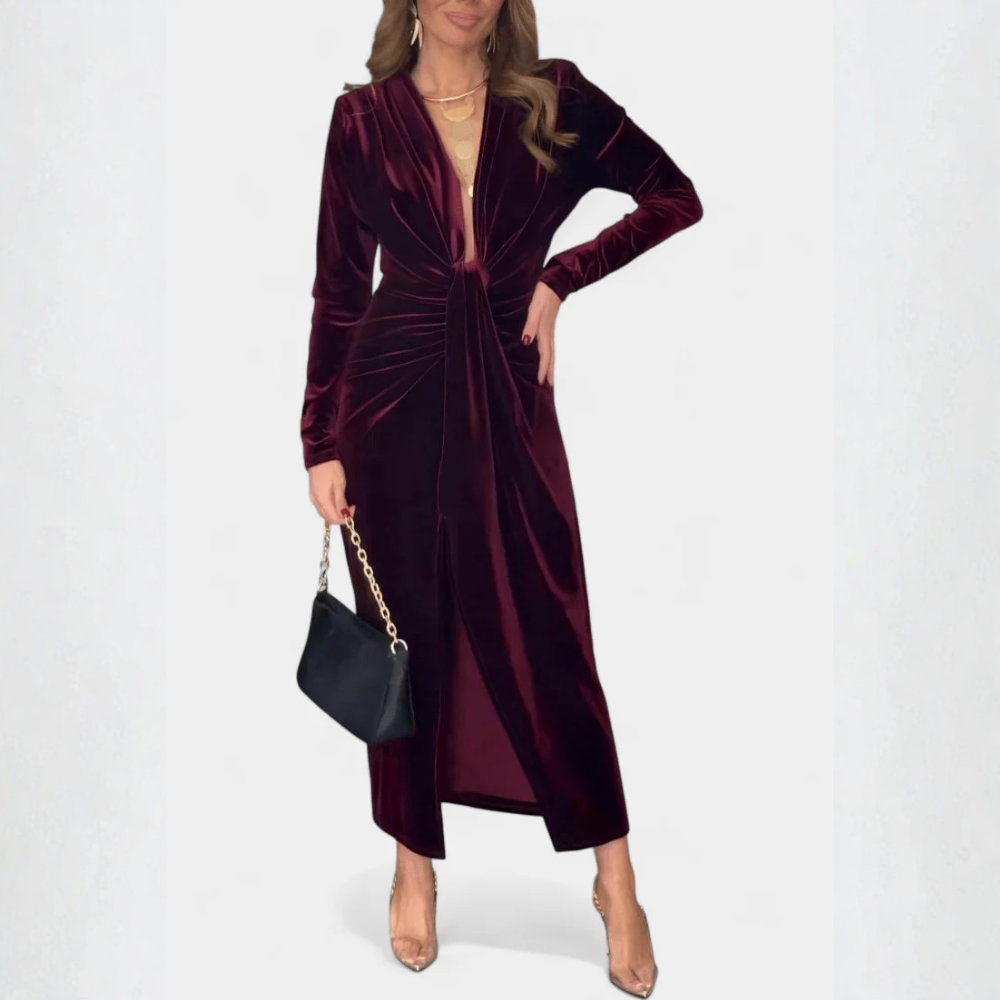 Luna | Vestido de Terciopelo