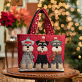 Bolso Artesanal con Schnauzer