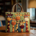 Bolsa Acolchada con Jirafa
