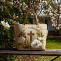 Bolso Artesanal con Cruz Sagrada