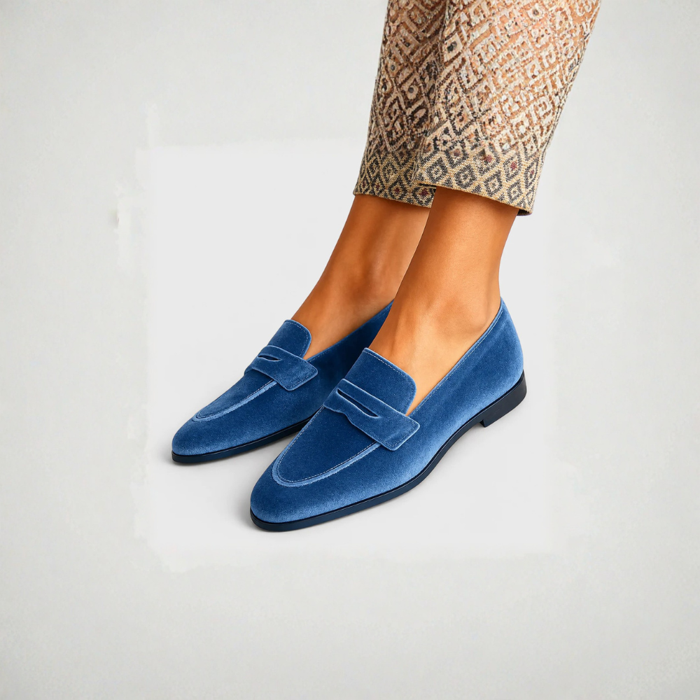 Louise™ | Mocasines de Terciopelo Suave