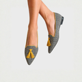 Odessie - Mocasines a cuadros modernos