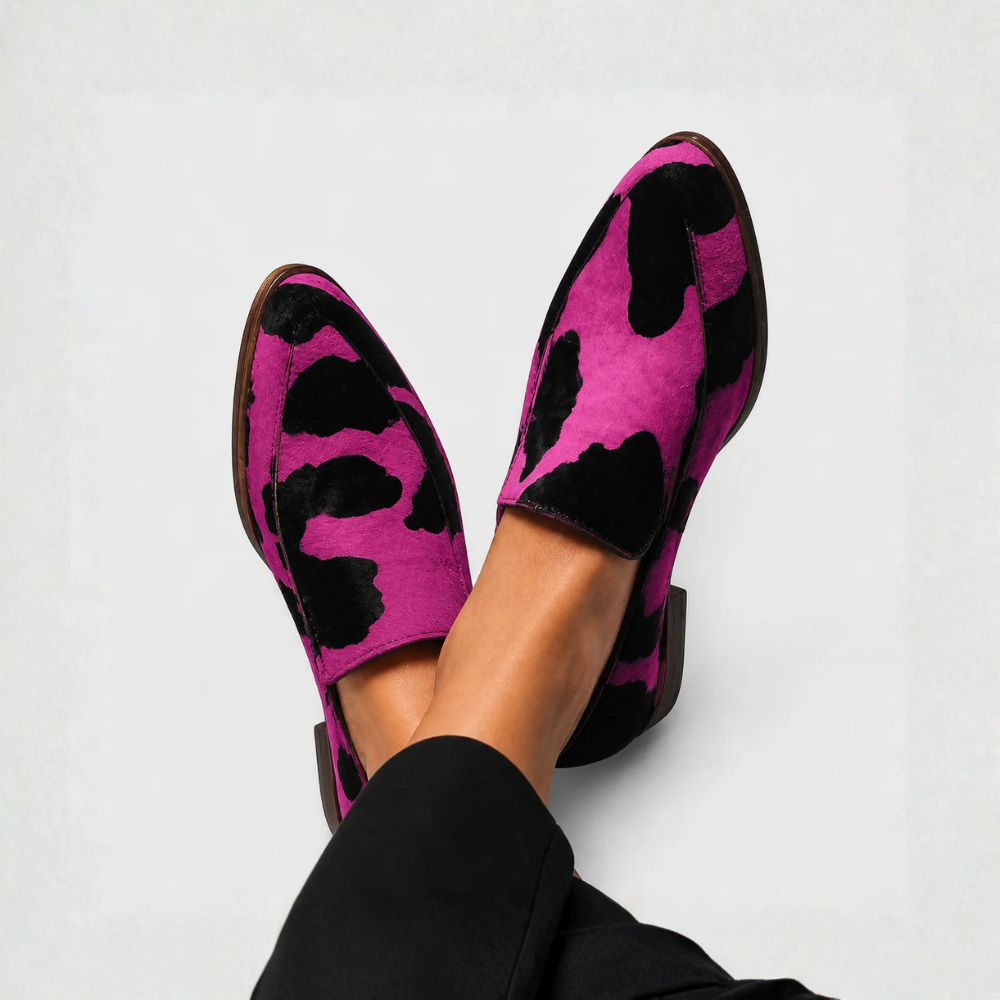 Paloma™ | Mocasines Estampado Vaca
