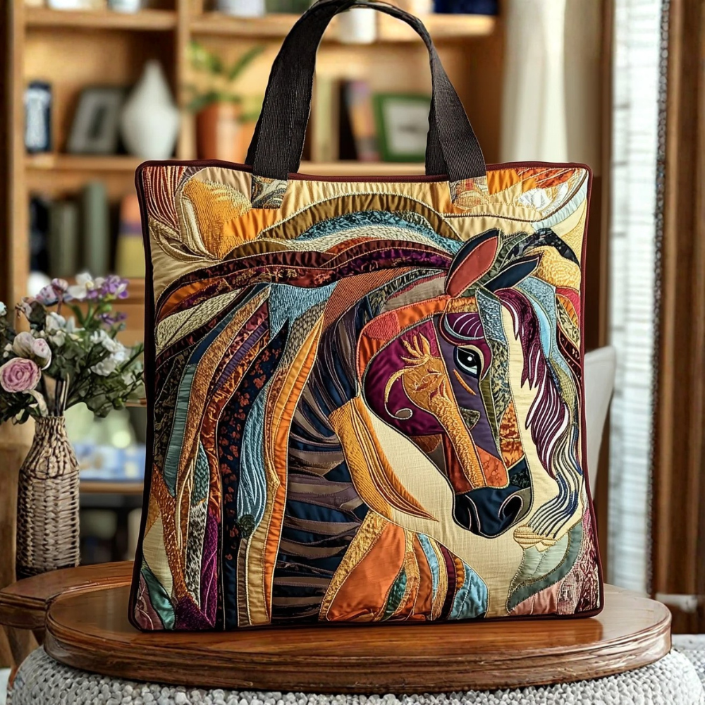 Bolsa Artesanal Mosaico con Caballo