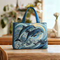 Bolsa Artesanal con Delfines