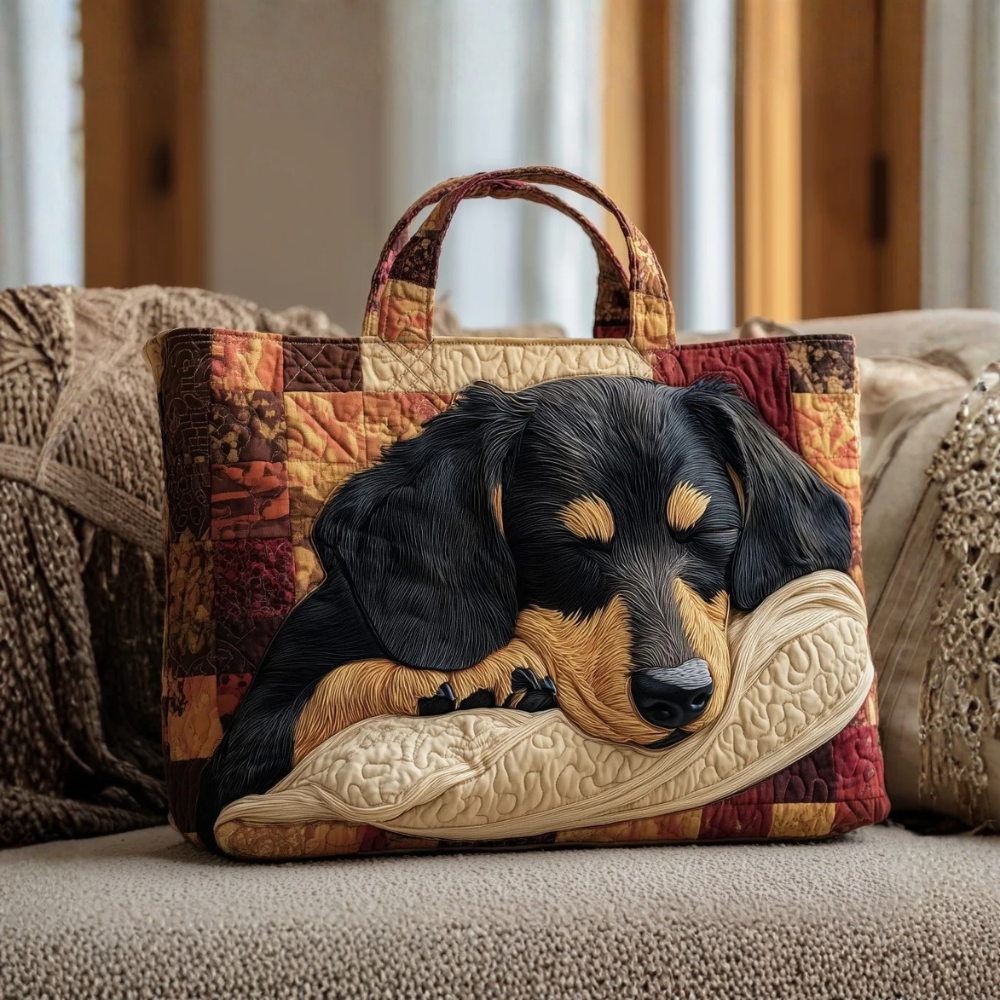 Bolsa Artesanal con Dachshund