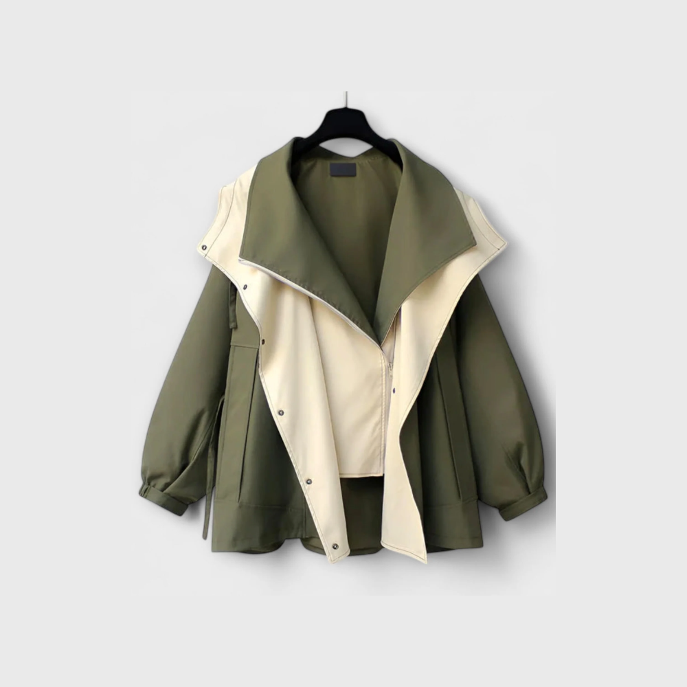 Trenchcoat con Características Impermeables