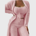 Conjunto de Pijama de 3 Piezas