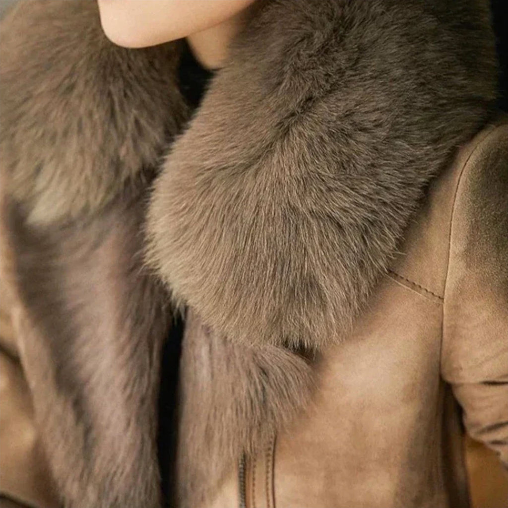 Chaqueta de piel de oveja