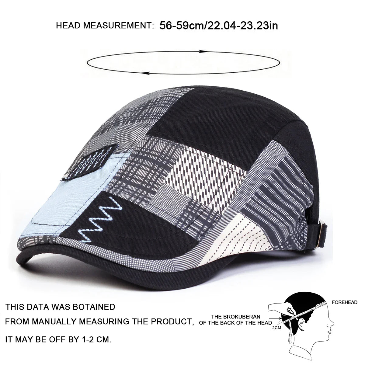 Bloom™ | Gorra de Pana Patchwork para Hombre