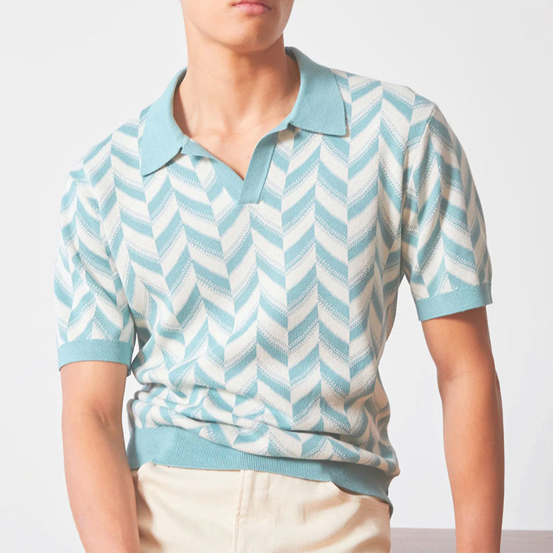 Polo de cuello en V
