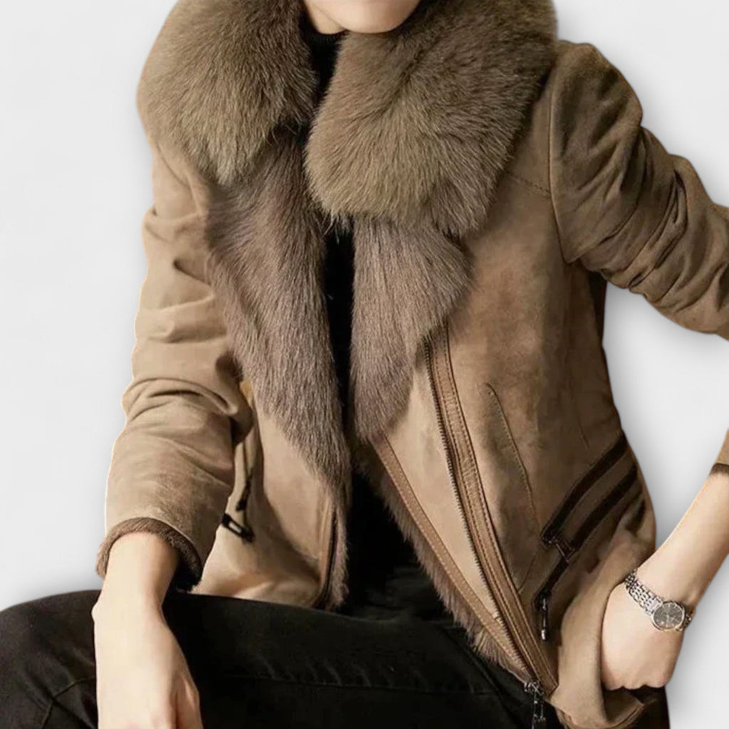 Chaqueta de piel de oveja