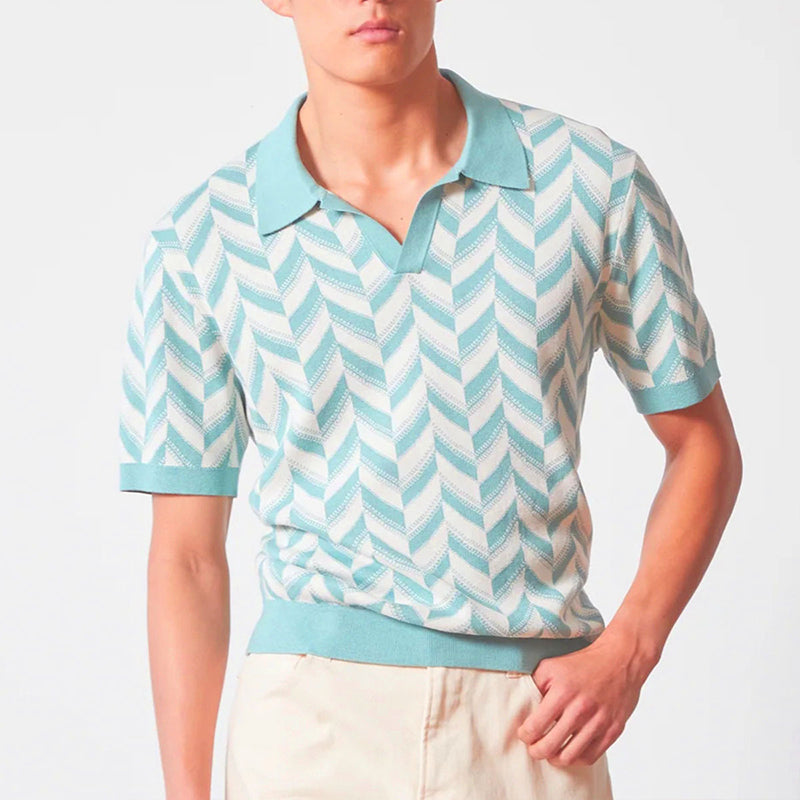 Polo de cuello en V