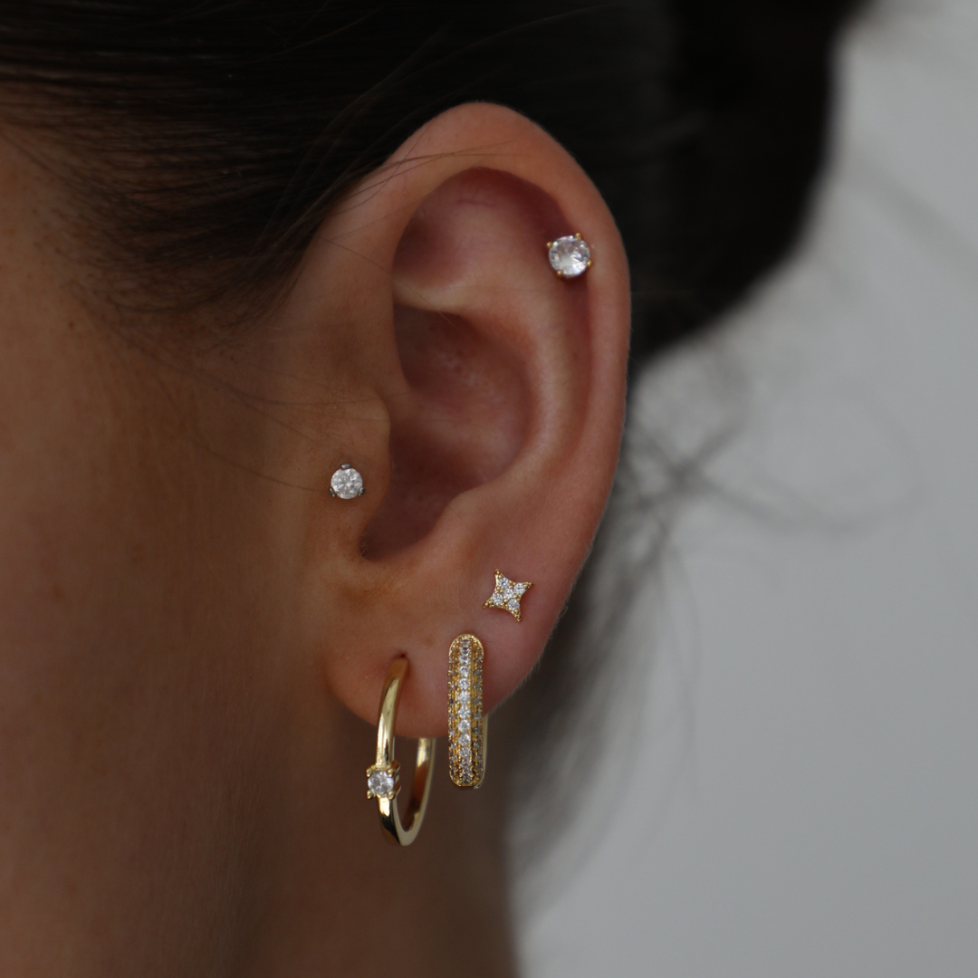 Pendientes Elegantes con Brillo Sutil