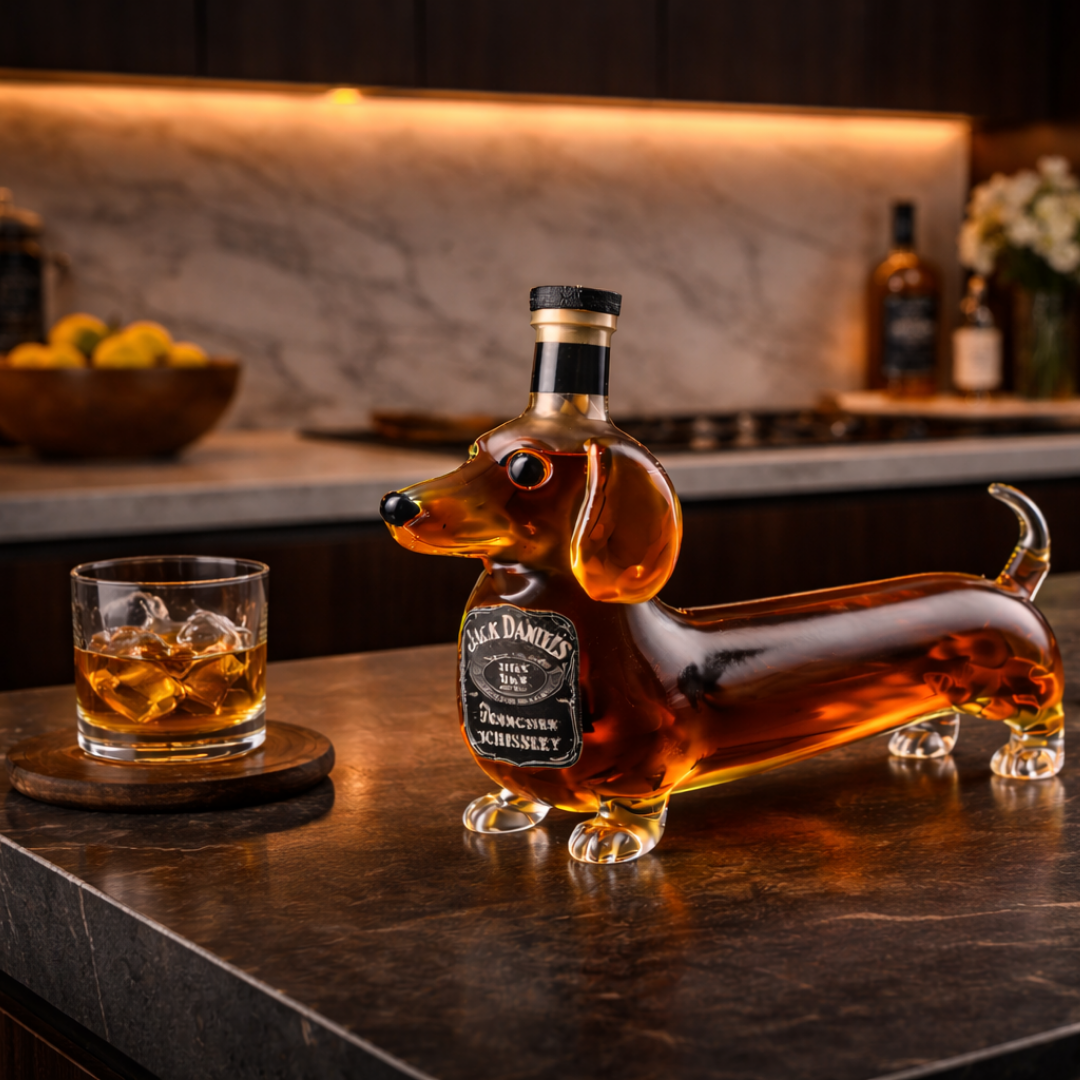 Jack Daniel's Whisky Botella - Edición Dachshund