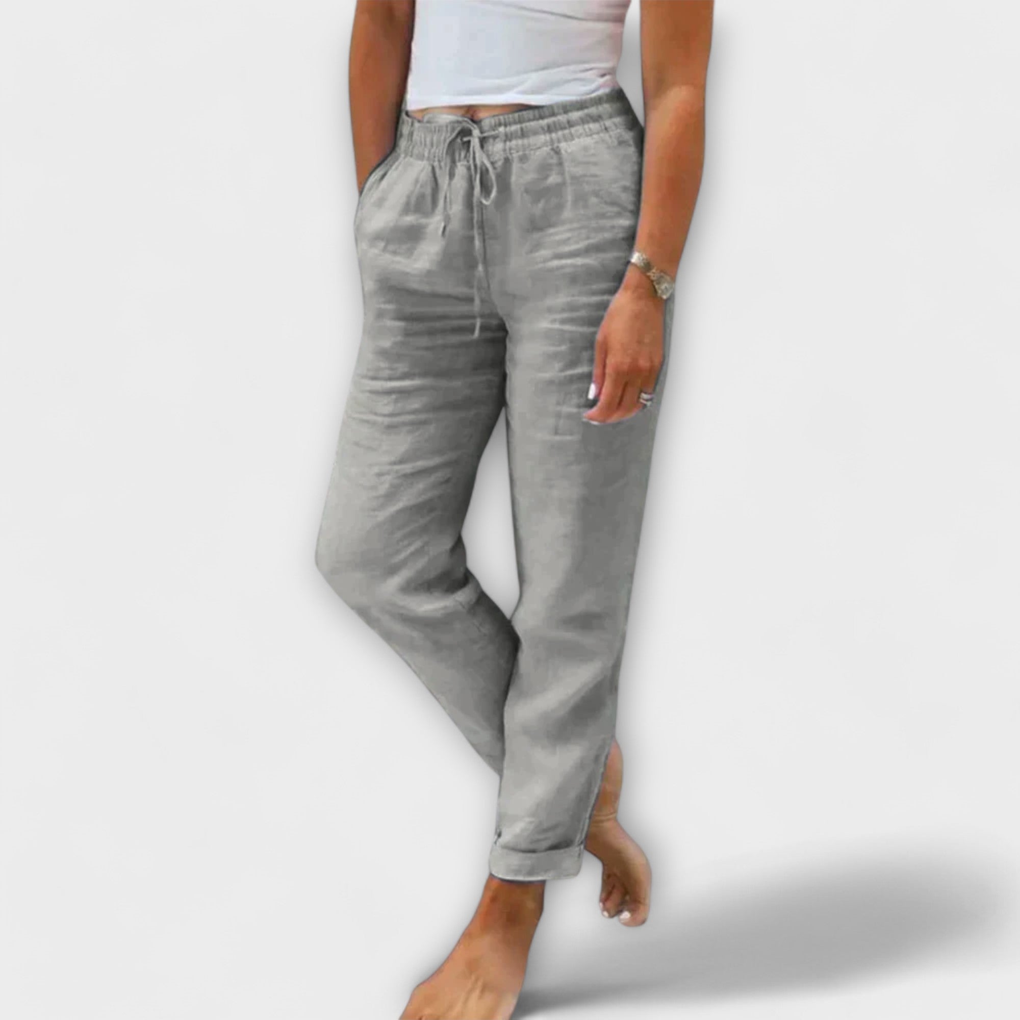 Pantalón de Lino Ligero