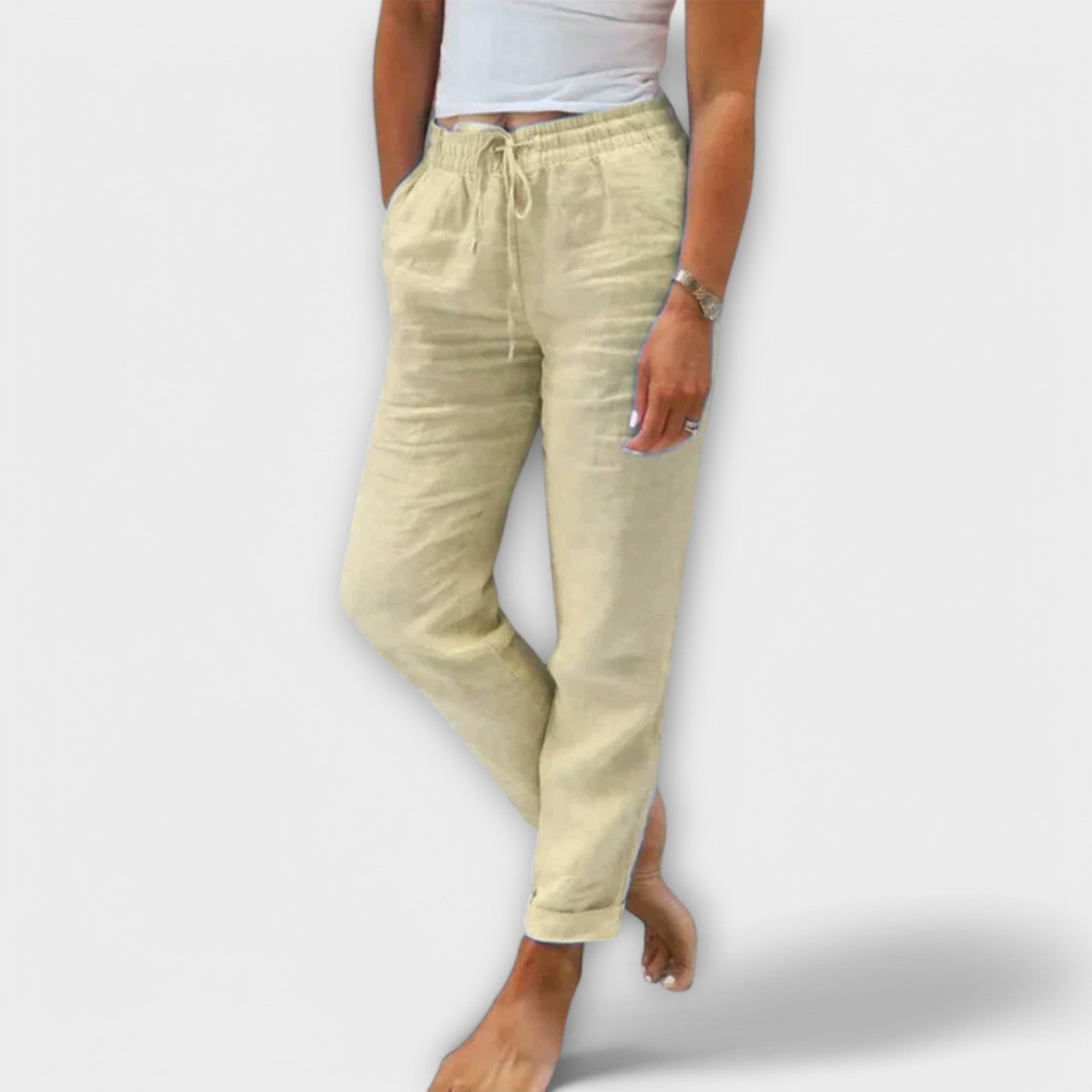 Pantalón de Lino Ligero