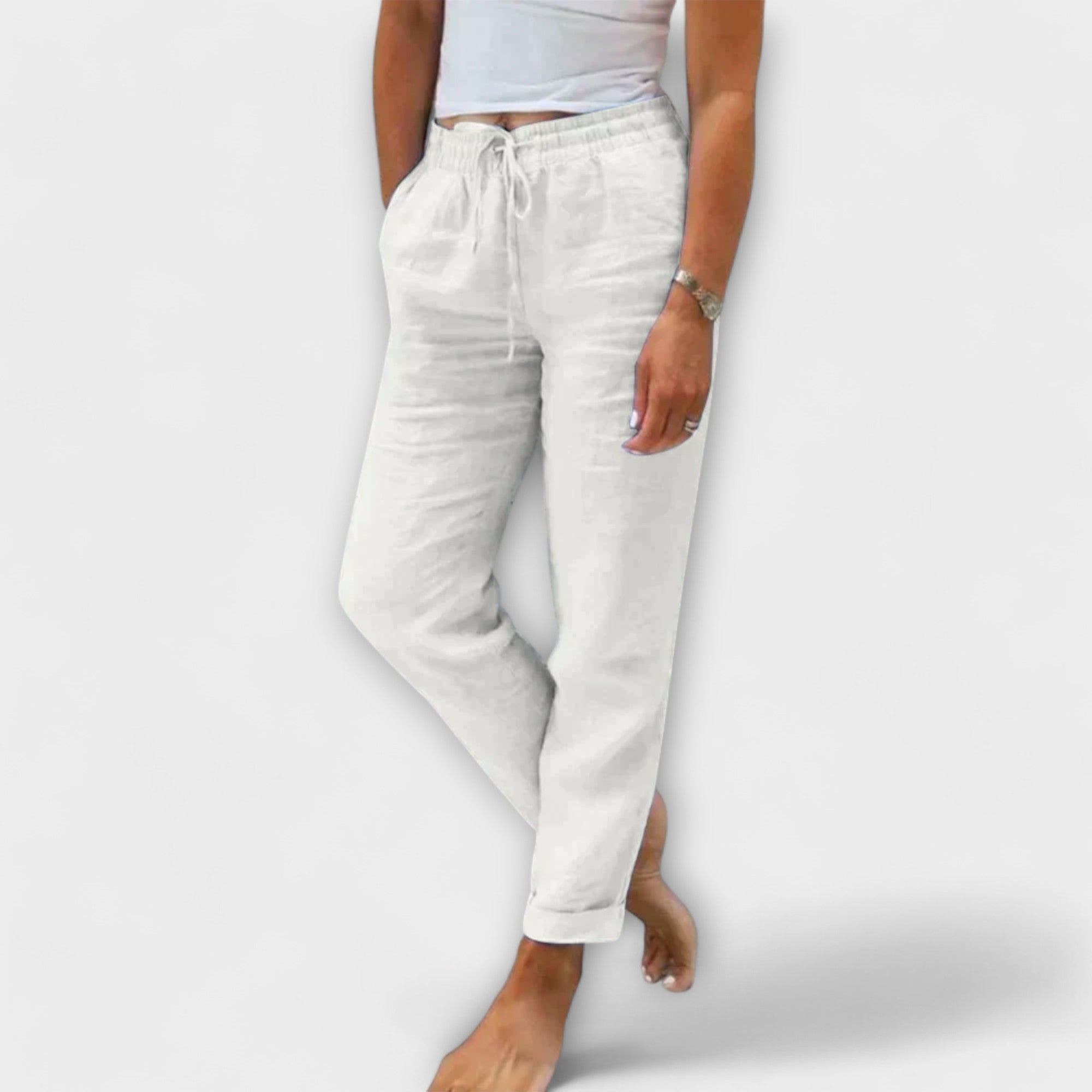 Pantalón de Lino Ligero