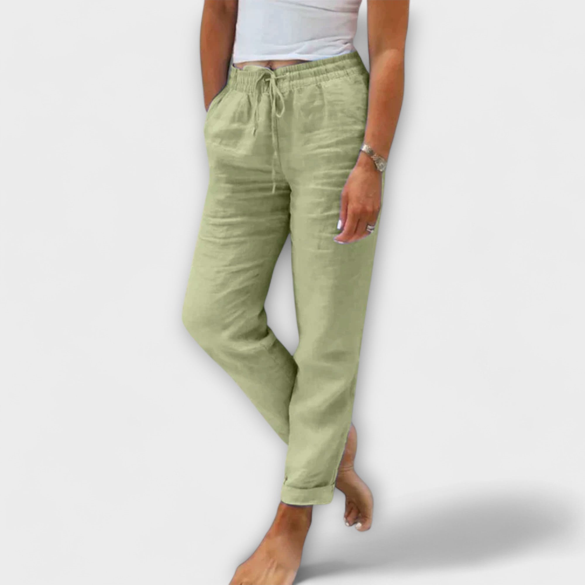 Pantalón de Lino Ligero