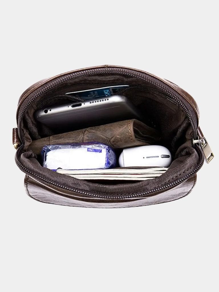 Tobias™ | Bolsa Cruzada de Cuero