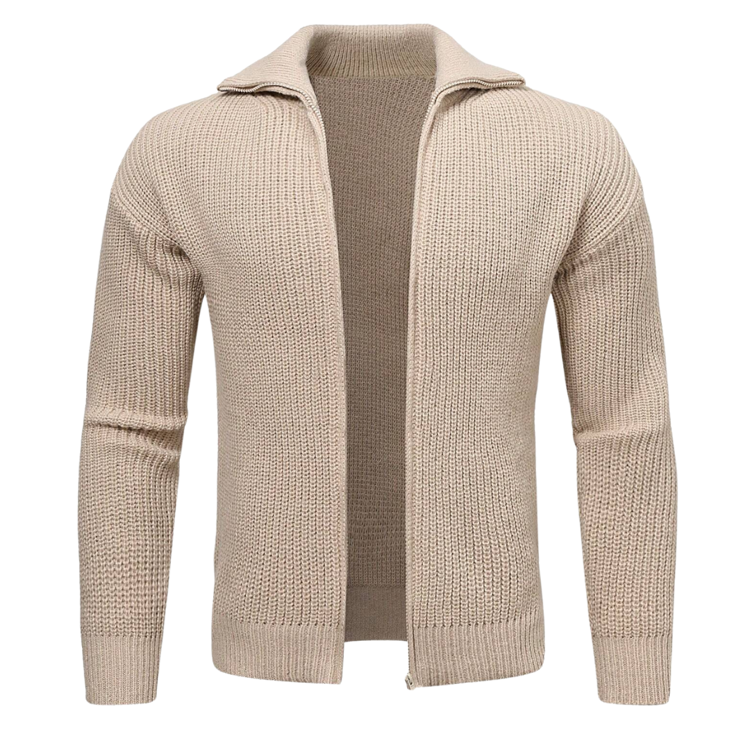 Lenoir™ | Cárdigan con Cremallera