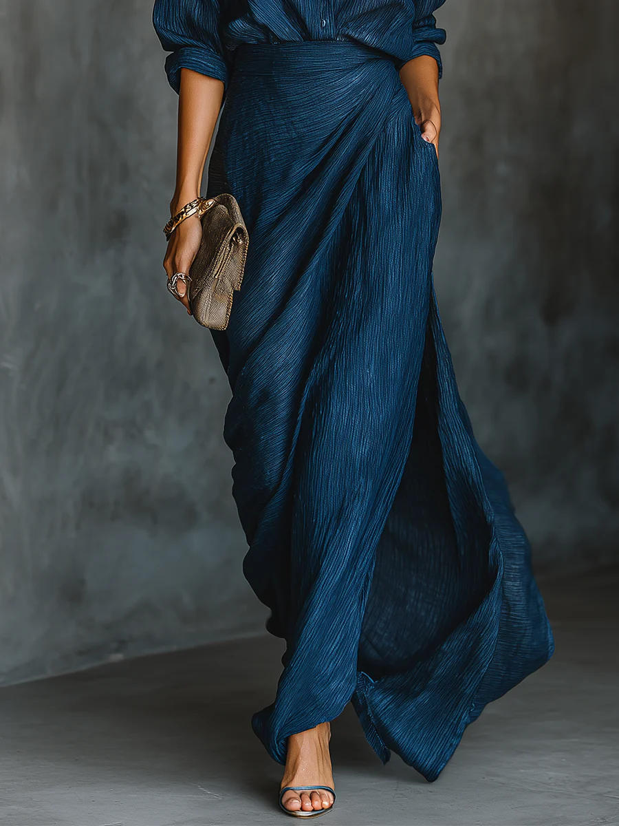 Sara™ || Elegante conjunto con falda larga