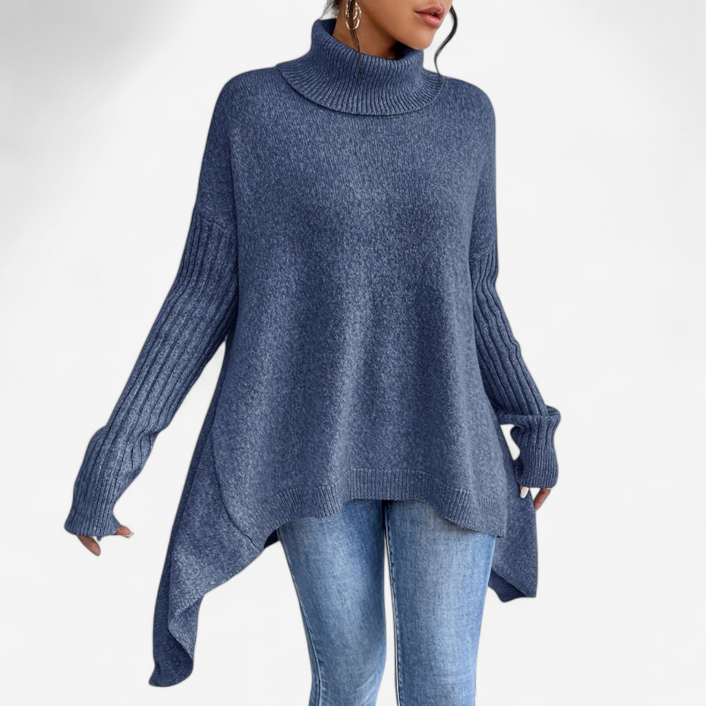 Frédérique™ Suéter Suave con Cuello