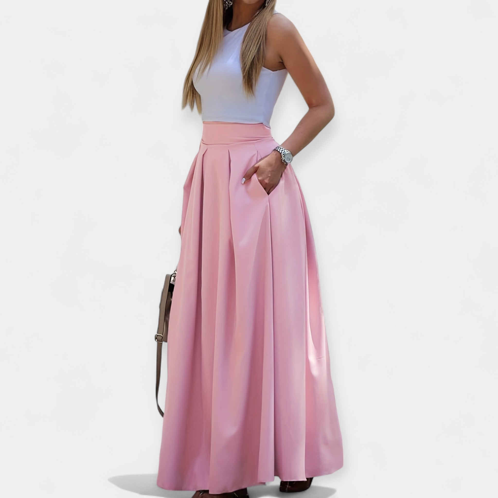 Falda Midi Clásica y Elegante