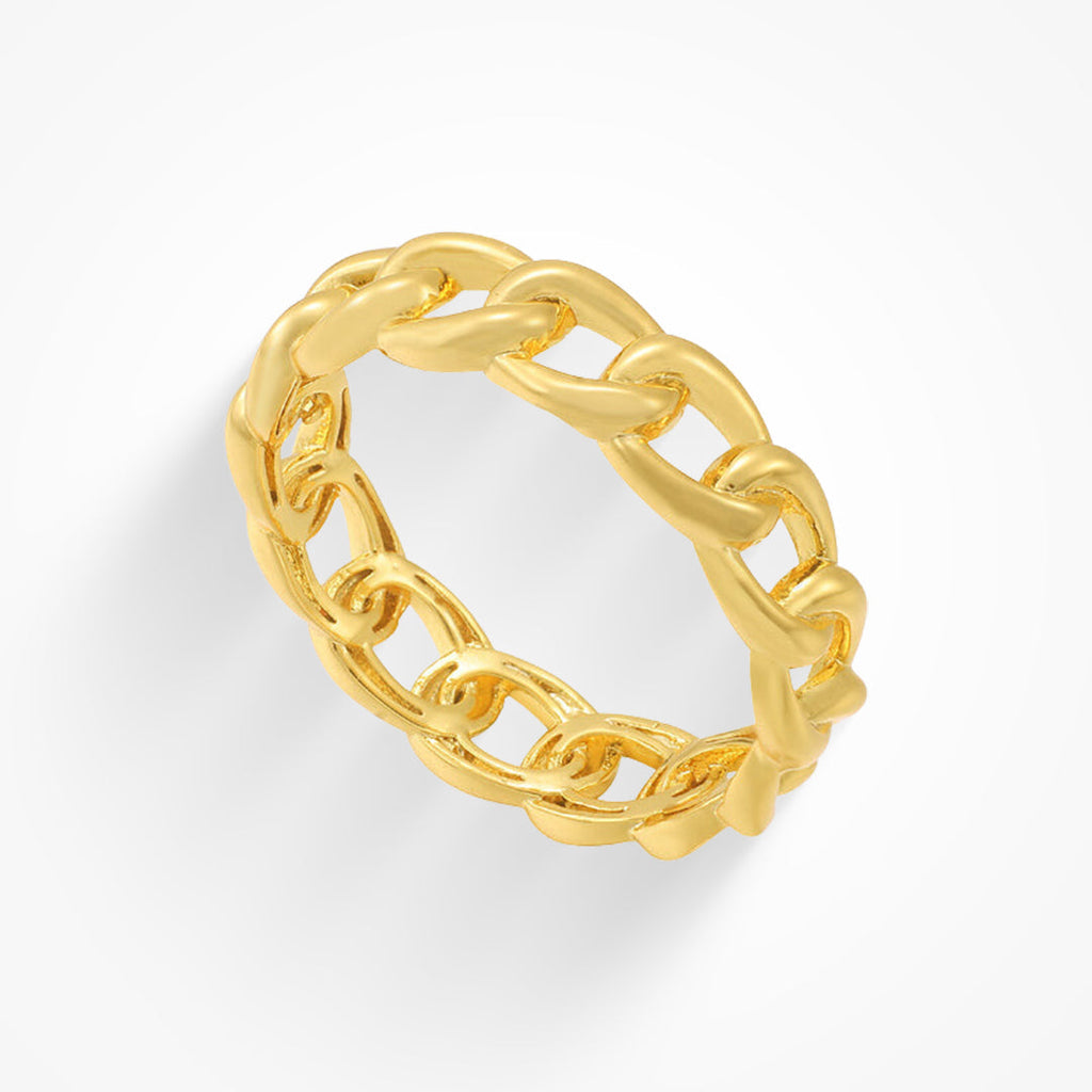 Anillo de Cadena Moderno