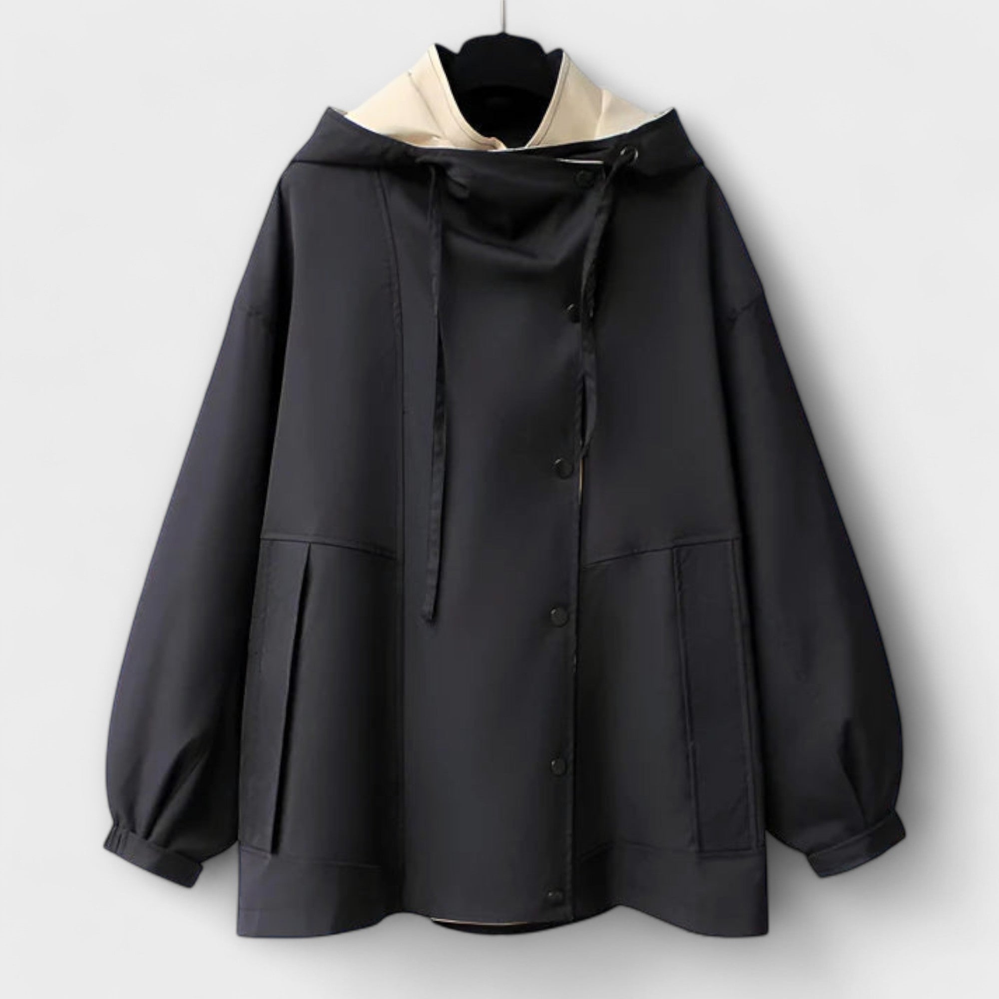 Trenchcoat con Características Impermeables
