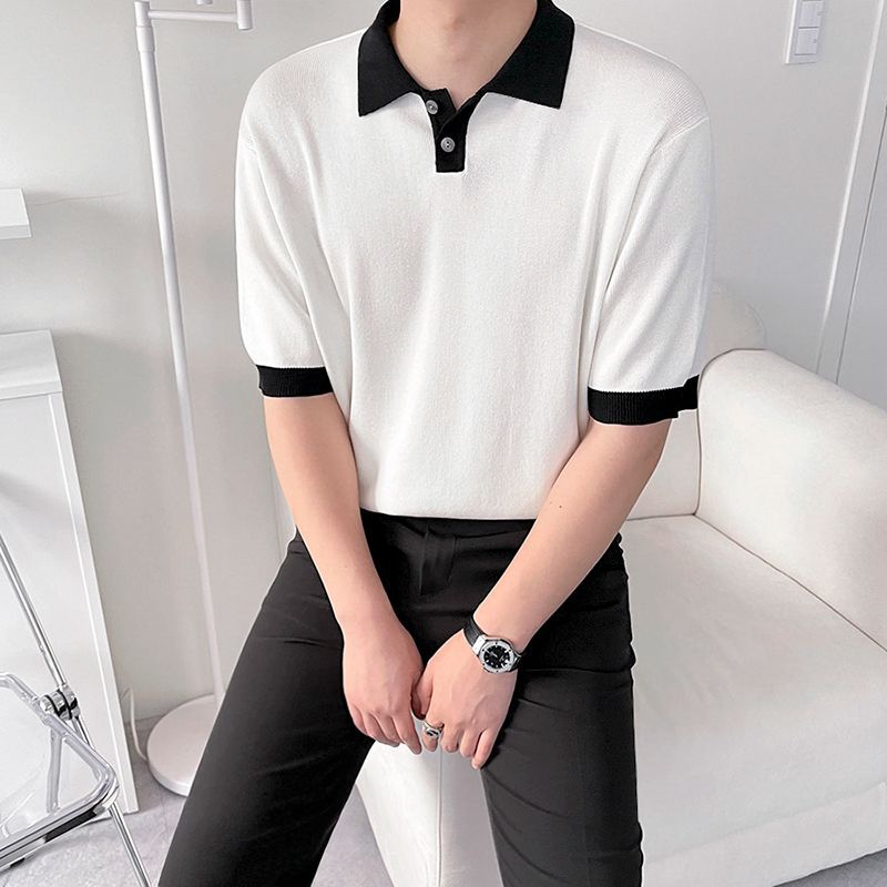 Polo de Mangas Amplias para Hombres