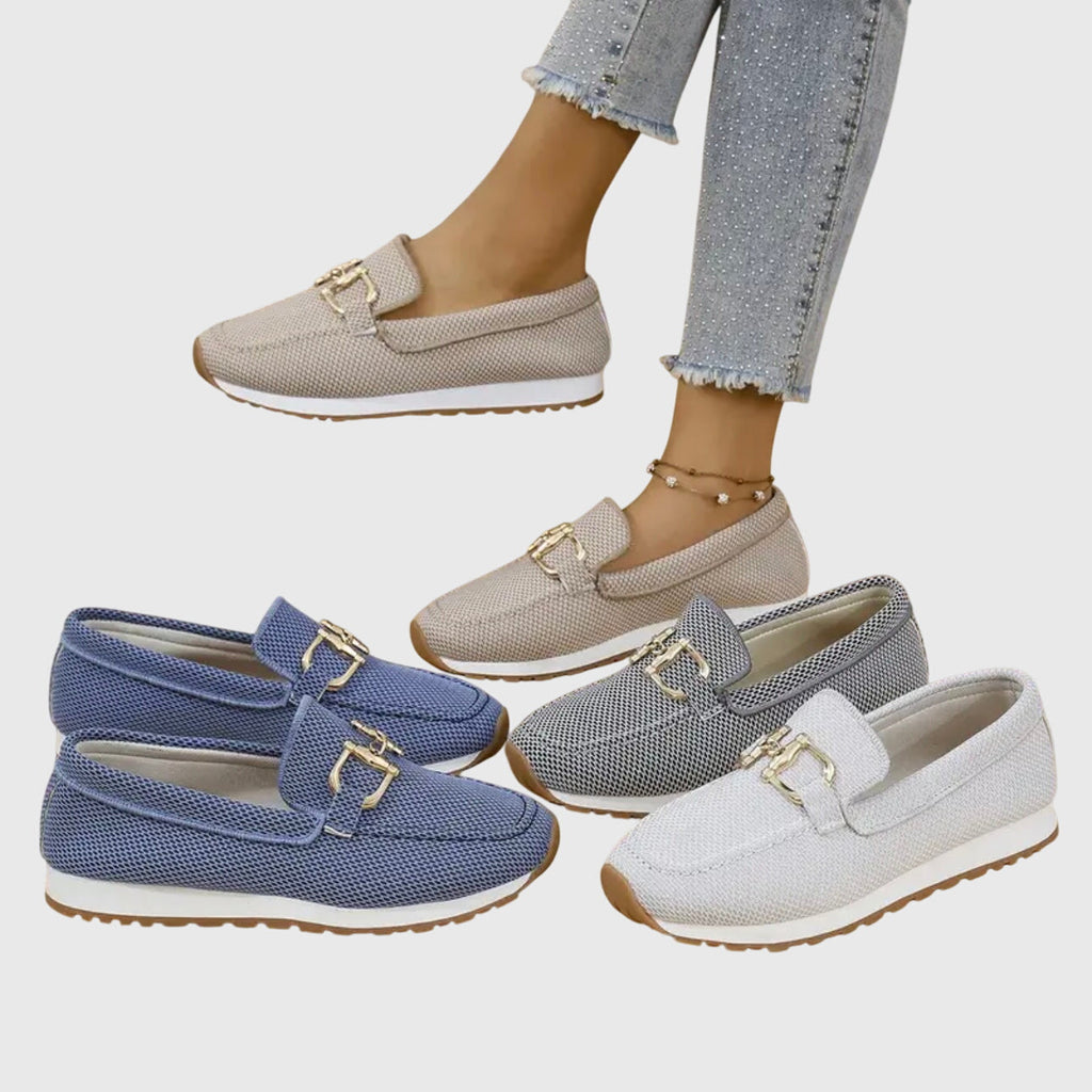 Zapatillas deportivas ortopédicas tipo mocasín