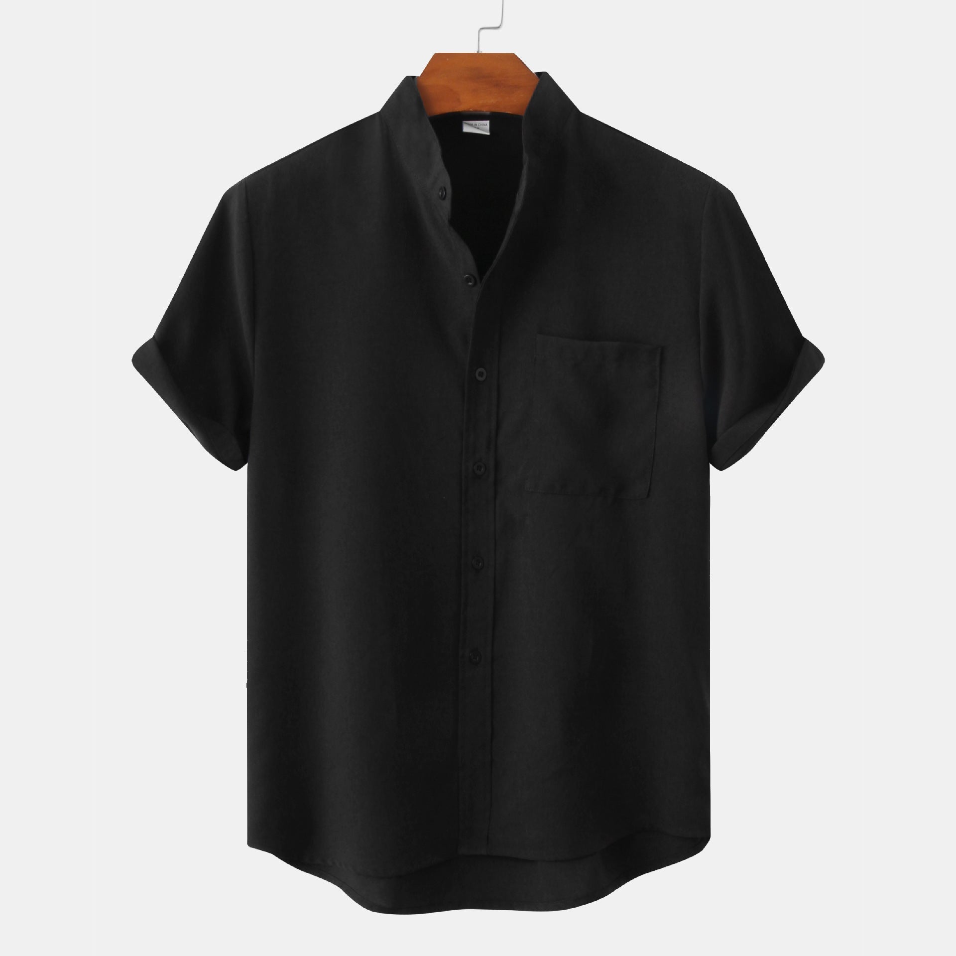 Camisa de Algodón Suave con Botones