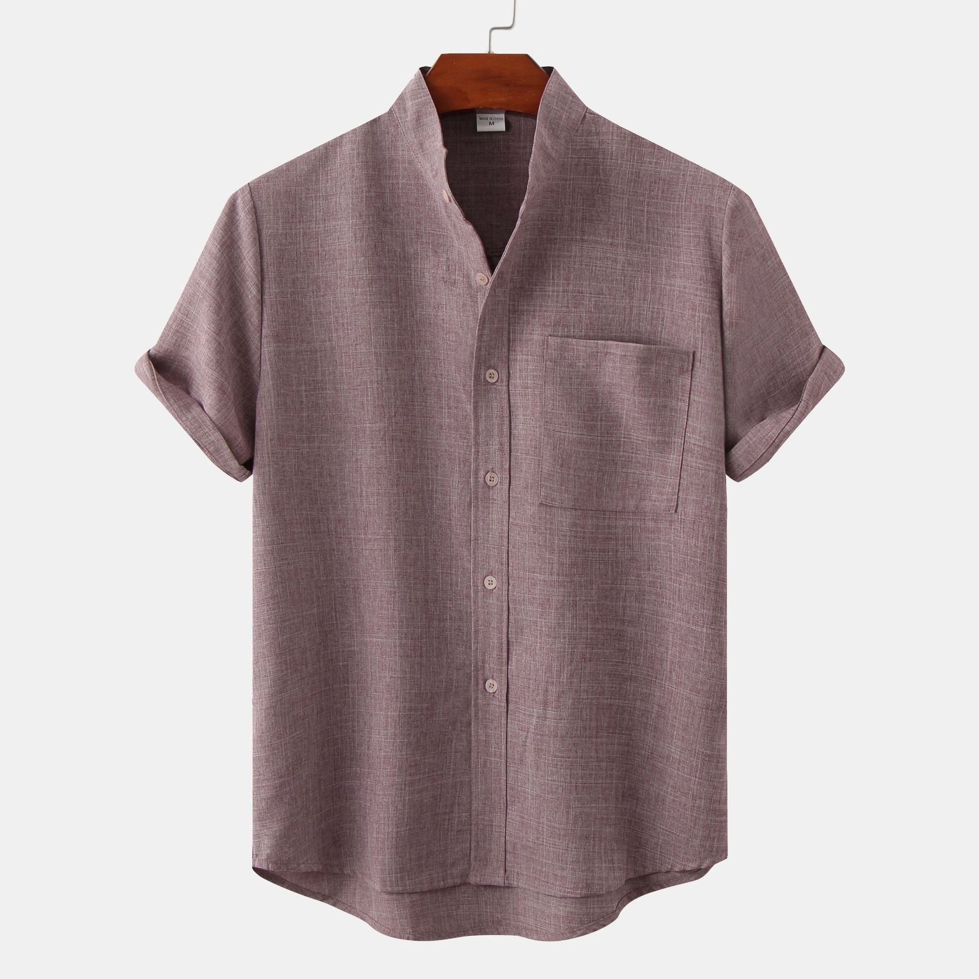 Camisa de Algodón Suave con Botones
