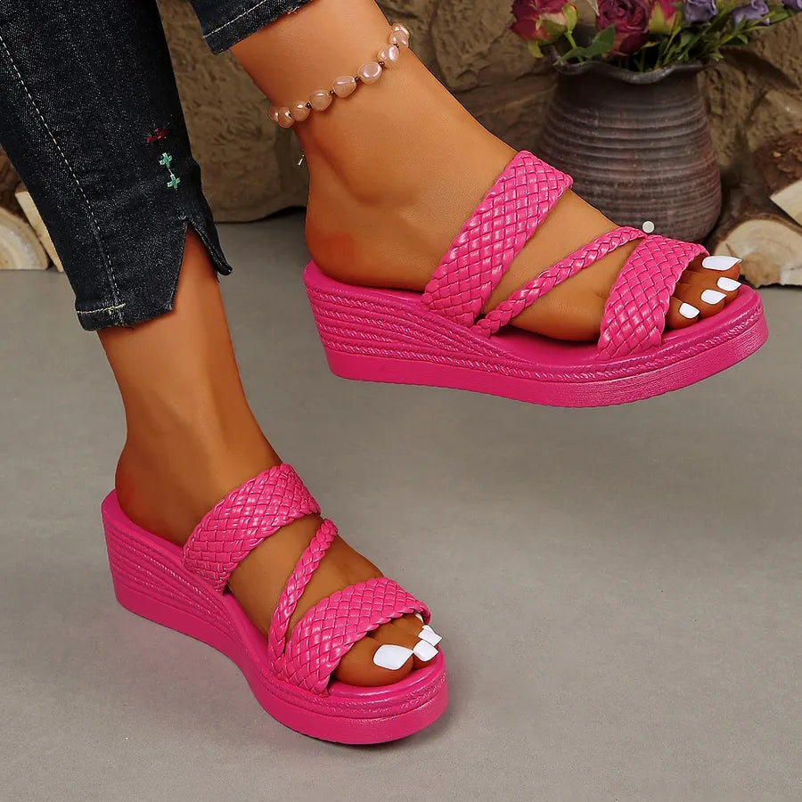 Sandalias cómodas con plataforma